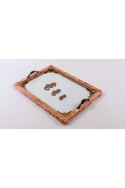 MASALSI SUNUMLUK DEKORATİF TEPSİ