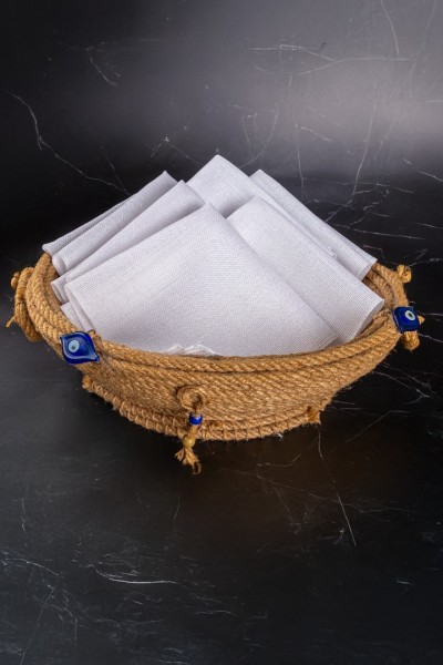 MASALSI KUMAŞ PEÇETE (GRİ)