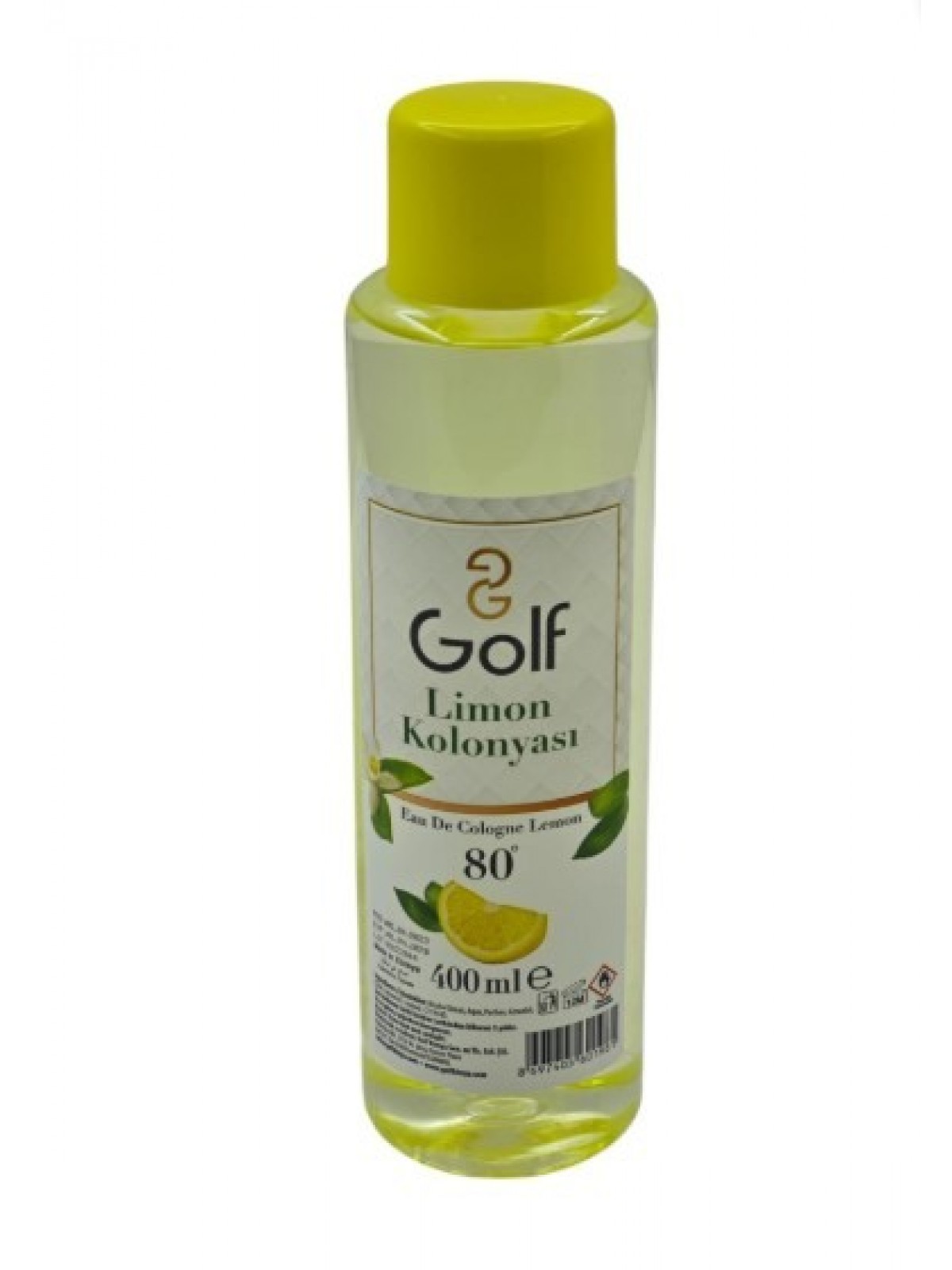 GOLF LİMON KOLONYASI (80C° / 400ML )