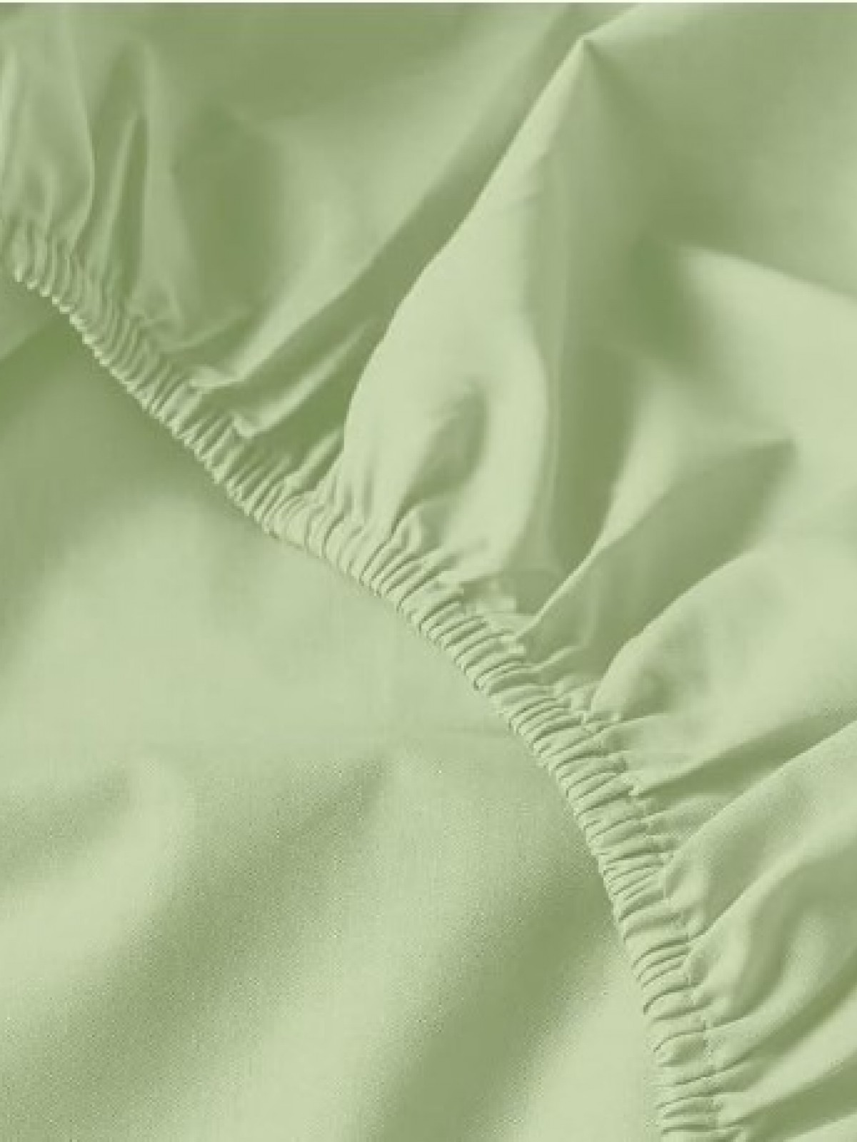 MANOA ÇİFT KİŞİLİK FİTTED BATTAL BOY  ÇARŞAF ( PASTEL YEŞİLİ )