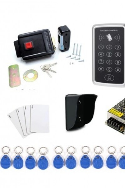 SONEX DIŞ MEKAN APARTMAN KAPI OTOMATİĞİ + ŞİFRELİ KAPI KİLİDİ + KORUYUCU KAPAK + PROXİMİTY ANAHTARLIK + PROXİMİTY KART +                                ADAPTÖR