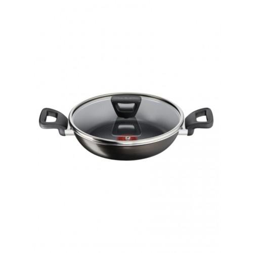 TEFAL TİTANYUM 2X XL DİFÜZYON TABANLI 24 CM KAPAKLI SAHAN 