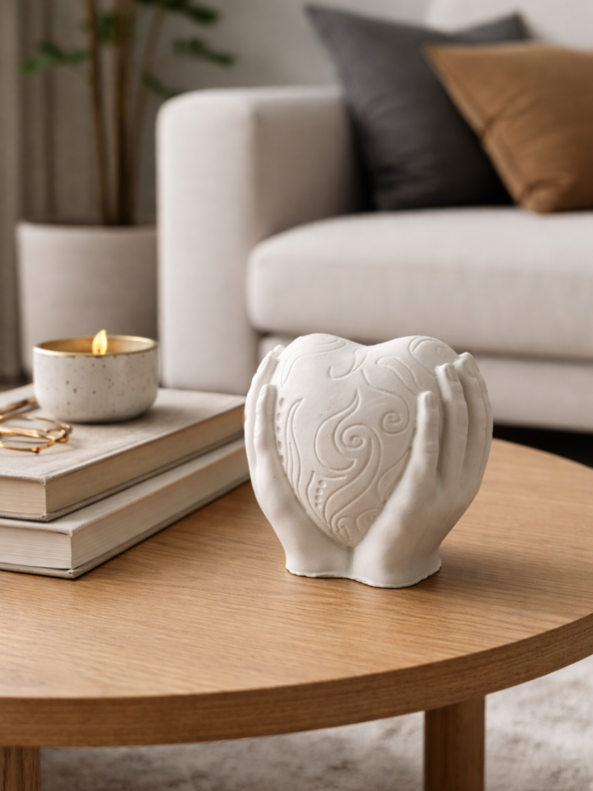 SAKLI KALP DEKORATİF BİBLO