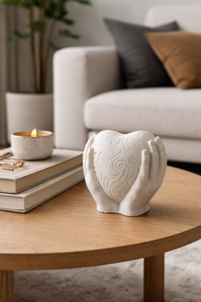 SAKLI KALP DEKORATİF BİBLO