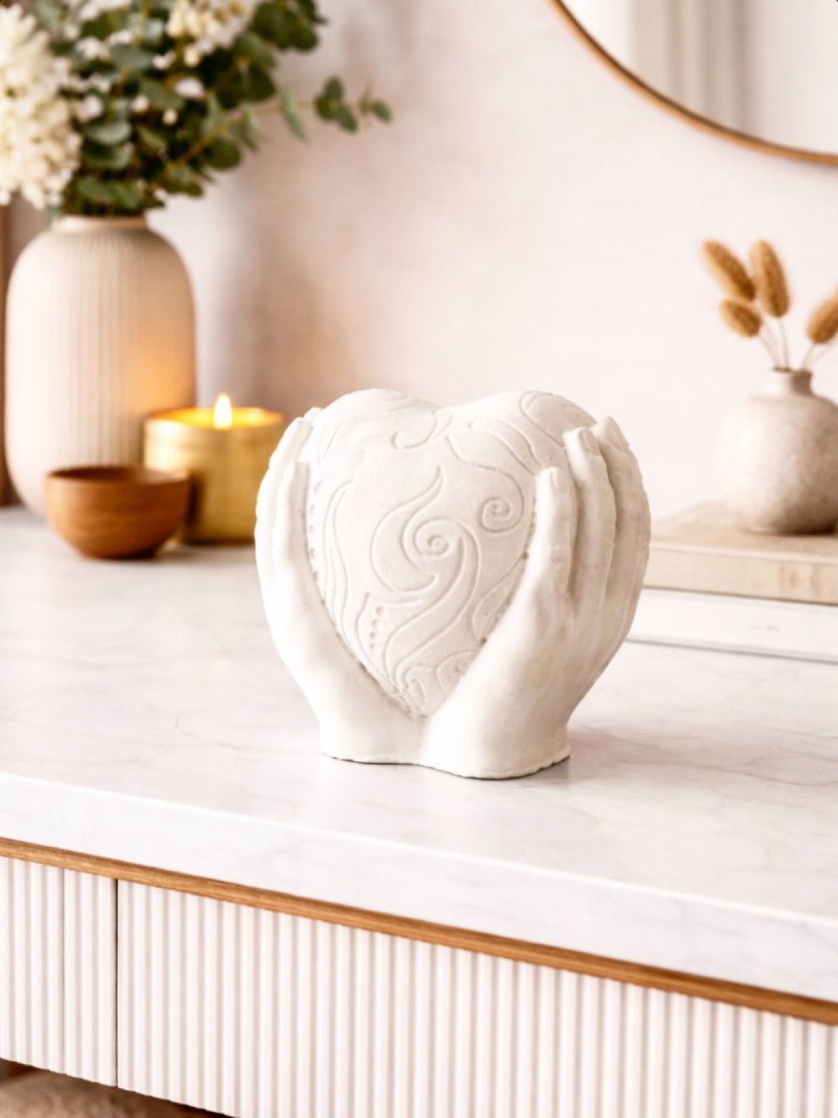 SAKLI KALP DEKORATİF BİBLO