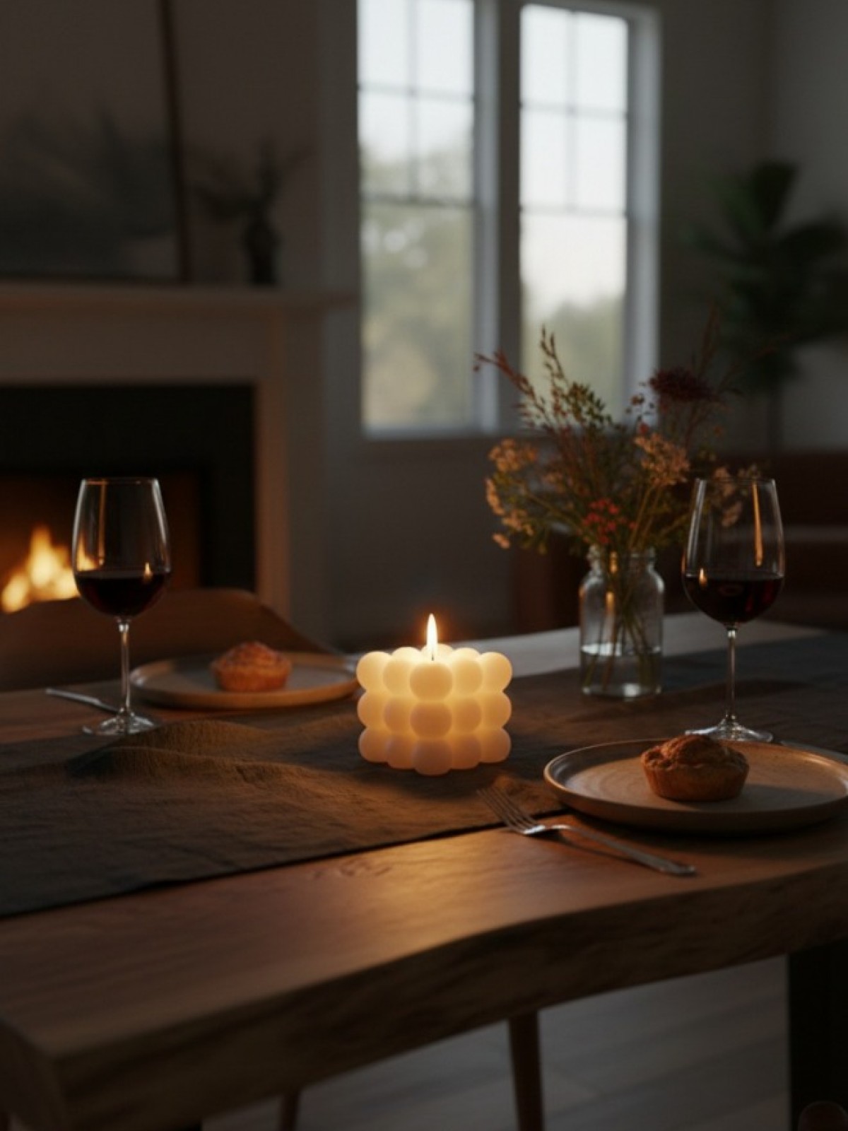 BUBBLE DEKORATİF MUM