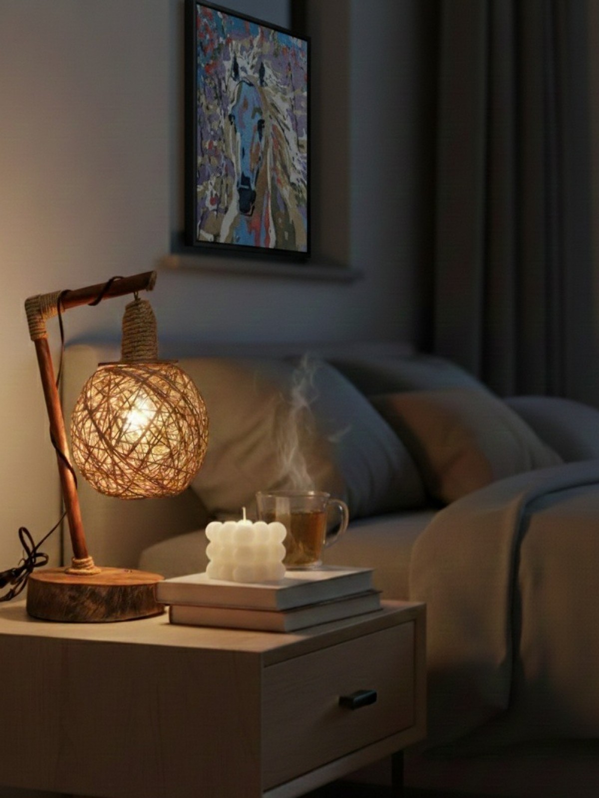 BUBBLE DEKORATİF MUM