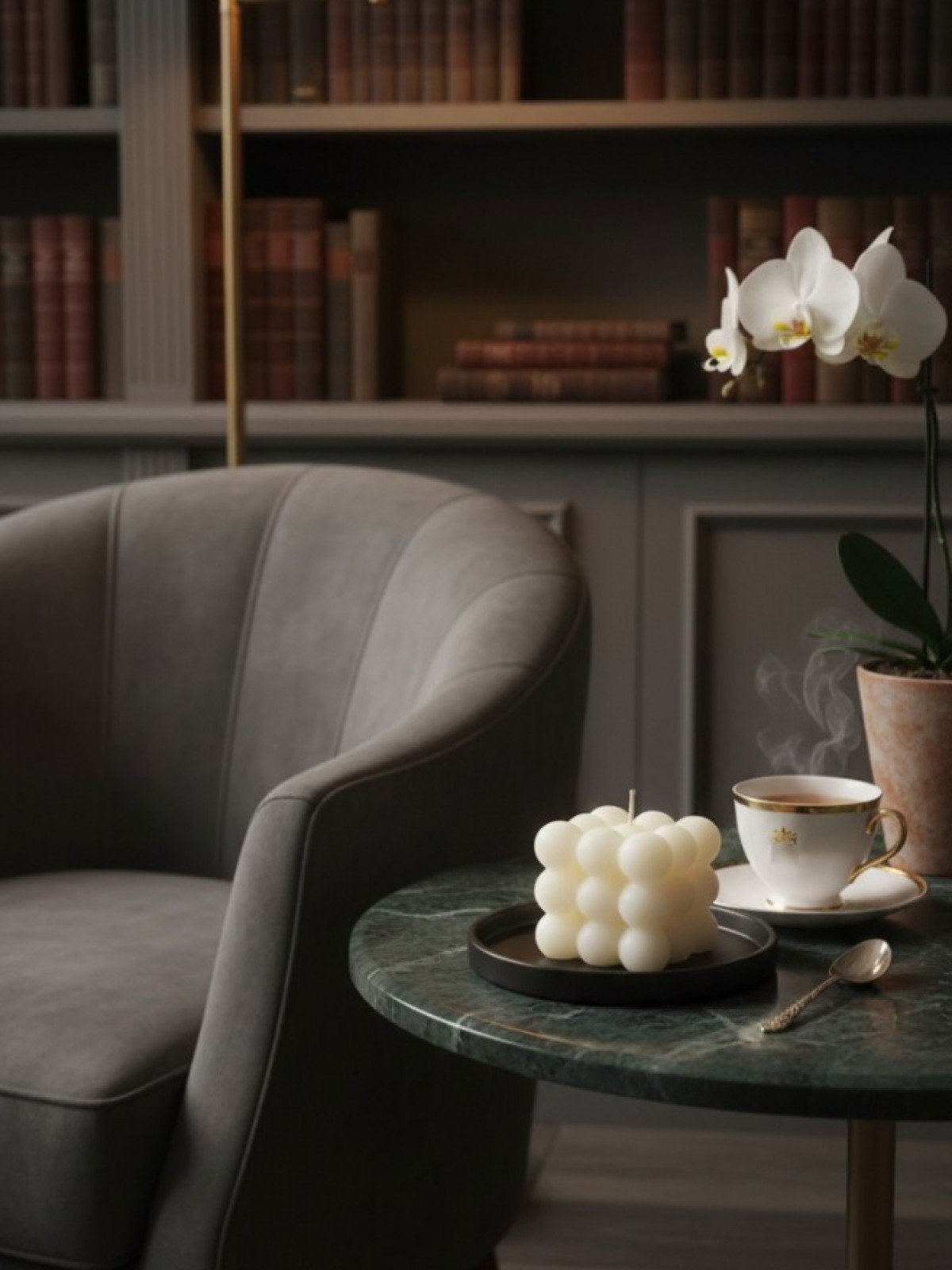 BUBBLE DEKORATİF MUM