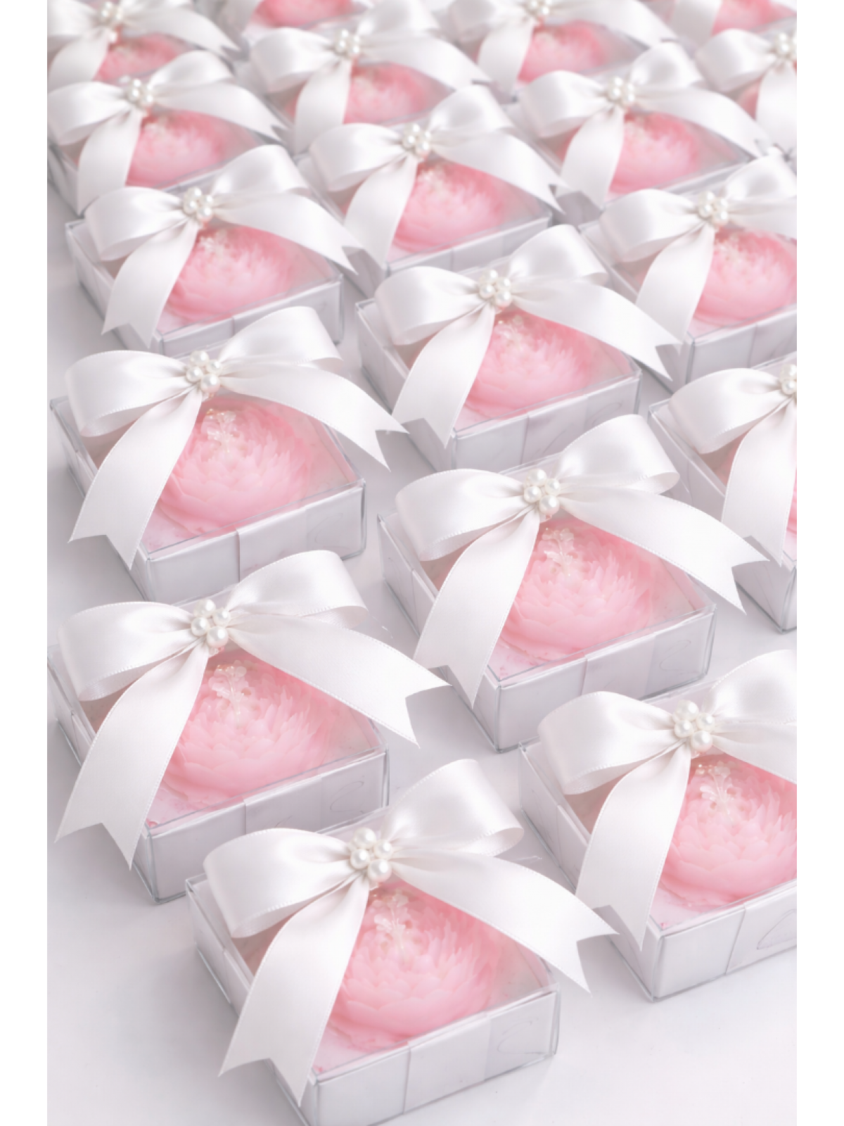 ASETAT KUTULU DEKORATİF ŞAKAYIK MUM ( 10 ‘LU )