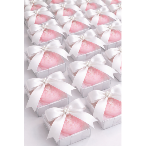 ASETAT KUTULU DEKORATİF ŞAKAYIK MUM ( 10 ‘LU )