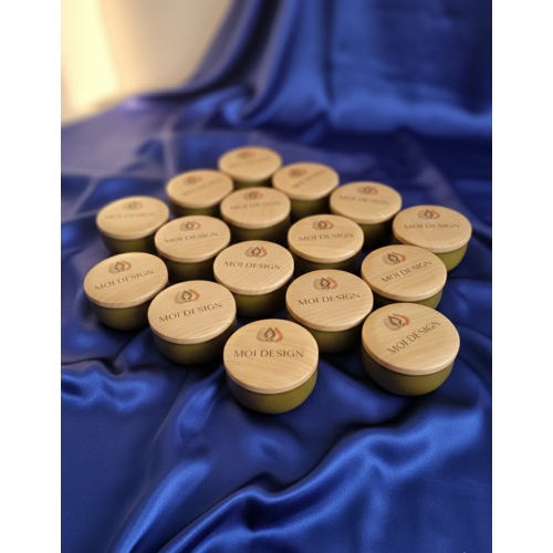 GOLD RENKLİ METAL KAPAKLI KAVANOZ KOKULU MUM