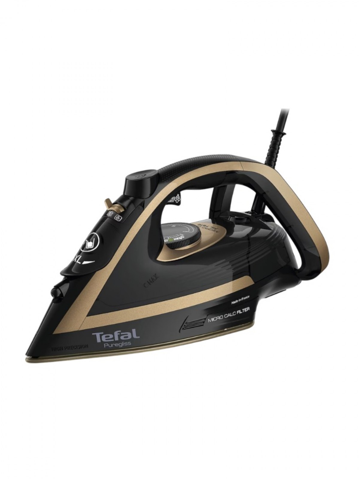 TEFAL FV8064 PUREGLİSS 3000W DURİLİUM TABANLI BUHARLI ÜTÜ